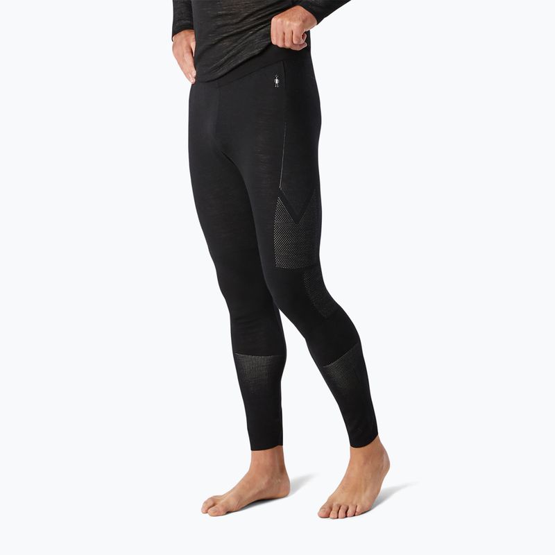 Термоштани чоловічі Smartwool Intraknit Thermal Merino Base Layer Bottom чорні SW016829960