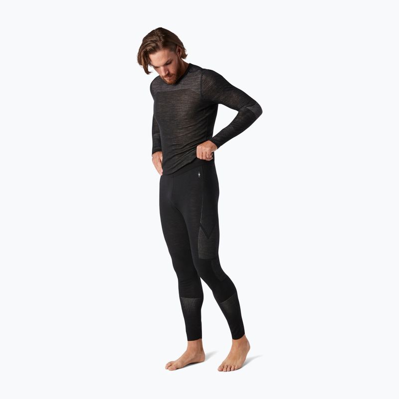 Термоштани чоловічі Smartwool Intraknit Thermal Merino Base Layer Bottom чорні SW016829960 2