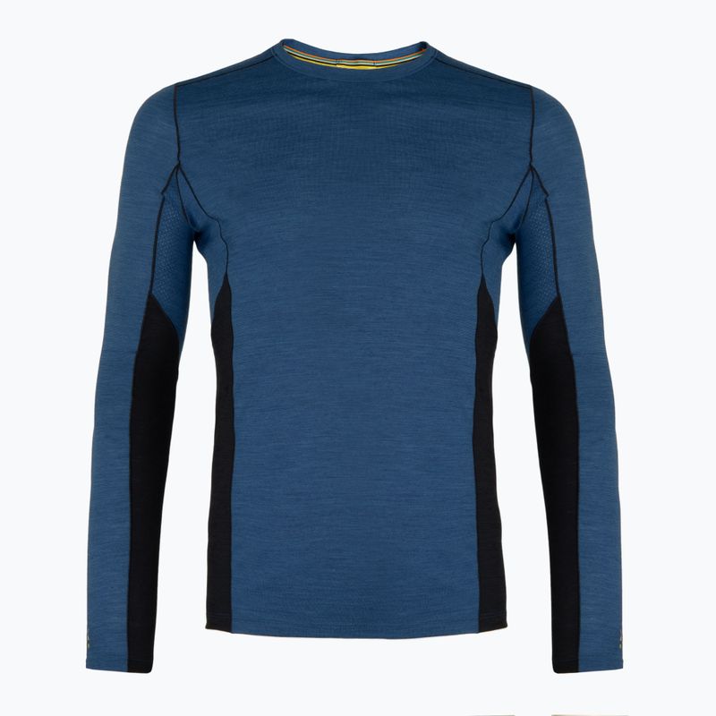 Чоловіча термоактивна кофта Smartwool Merino Sport Crew laguna blue/deep navy