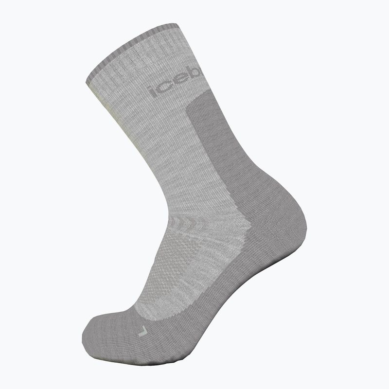 Шкарпетки трекінгові жіночі icebreaker Merino Hike+ Light Crew ether/alloy 3