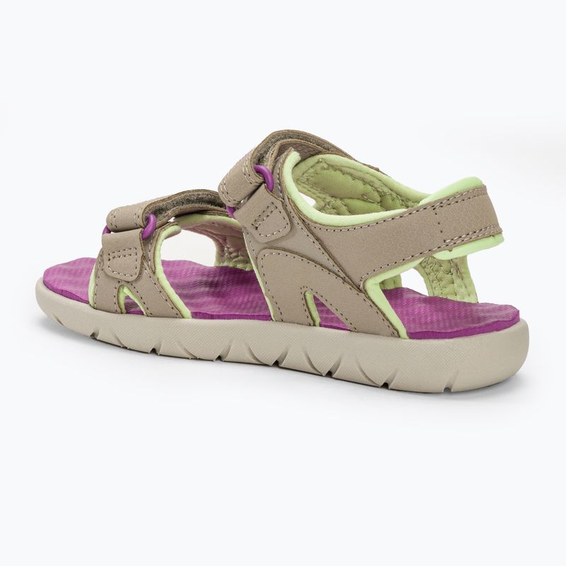 Дитячі босоніжки з чистого кашеміру Timberland Perkins Row 2 Strap з ремінцем 3