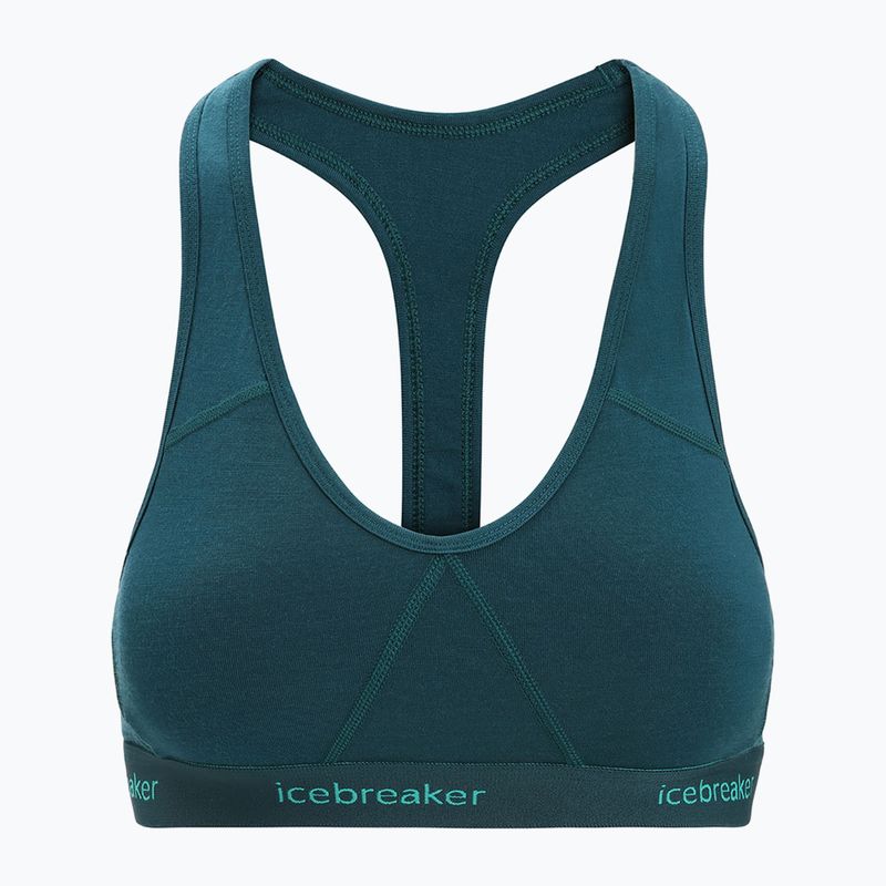 Термобюстгальтер icebreaker Sprite Racerback greenglory 6