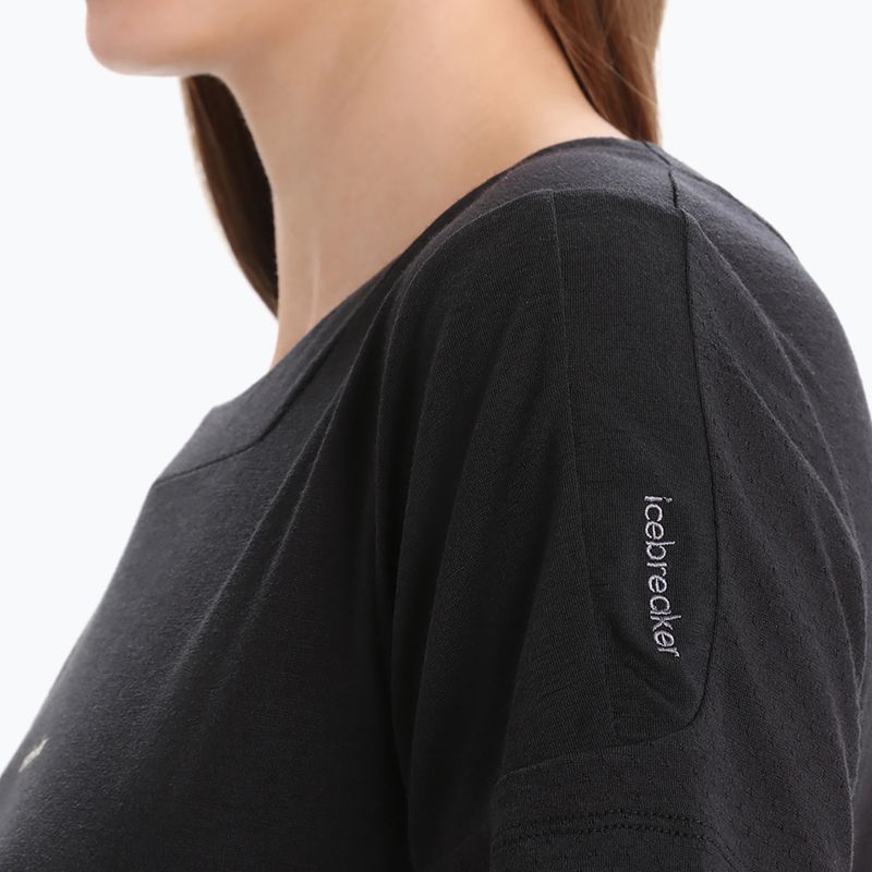 Футболка трекінгова жіноча icebreaker Zoneknit black 5
