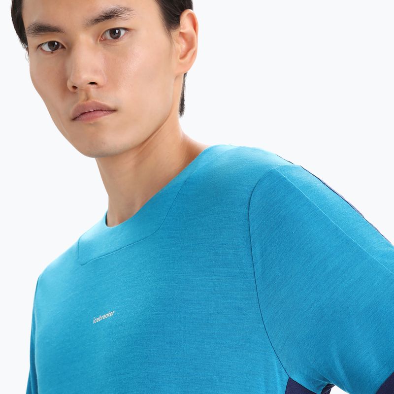 Футболка трекінгова чоловіча icebreaker Zoneknit geo blue 5