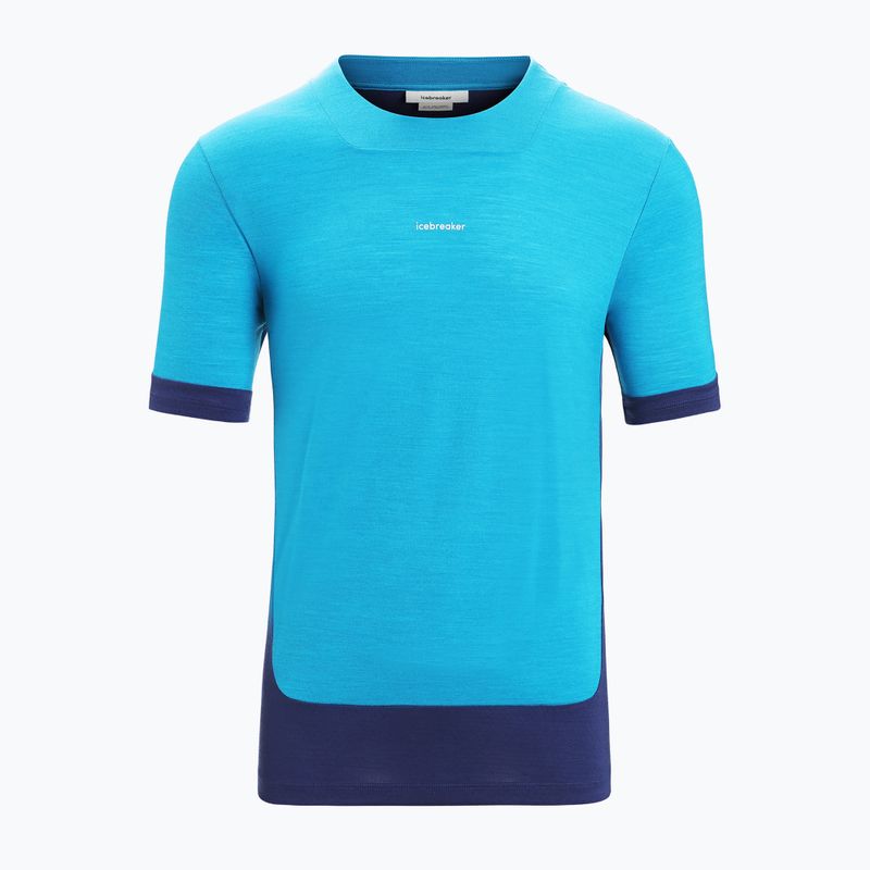 Футболка трекінгова чоловіча icebreaker Zoneknit geo blue 6