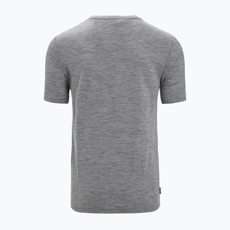 Футболка трекінгова чоловіча icebreaker Tech Lite II Nature Sprint gritstone 7