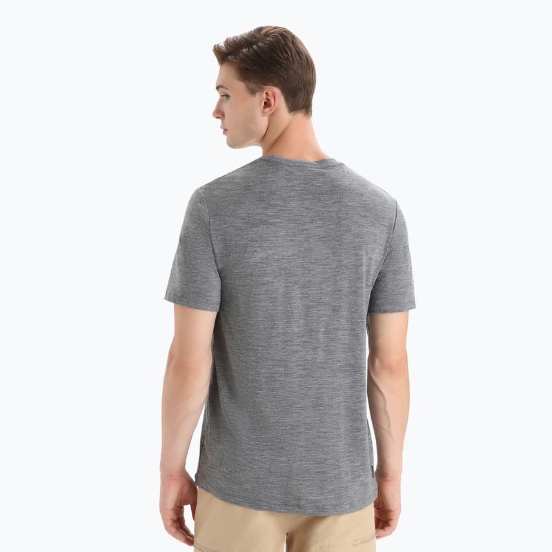 Футболка трекінгова чоловіча icebreaker Tech Lite II Nature Sprint gritstone 3