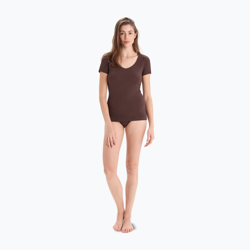 Труси термоактивні жіночі Icebreaker Siren Bikini umber 4