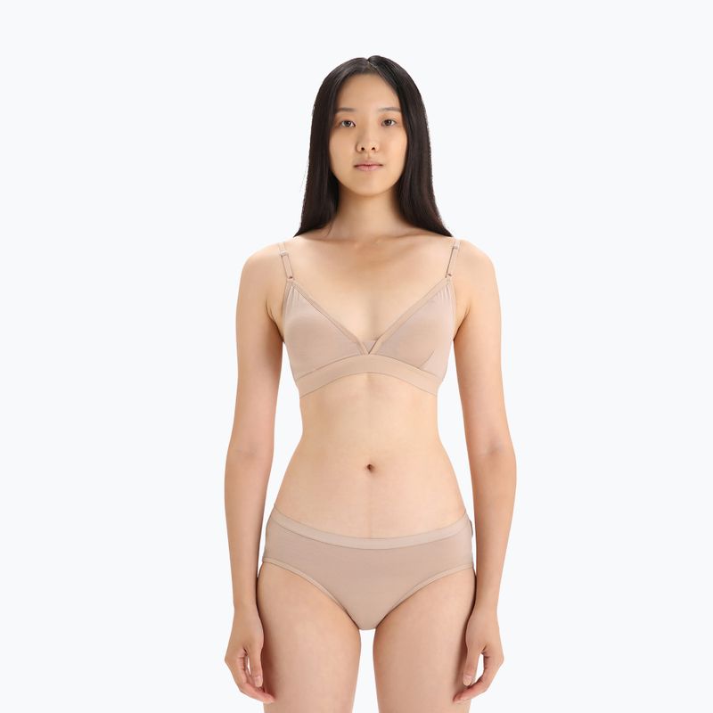 Бюстгальтер термічний icebreaker Merino 150 Siren Bra Inserts praline 3