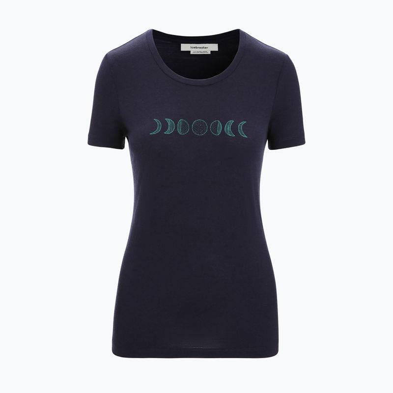 Футболка трекінгова жіноча icebreaker Tech Lite II Moon Phase midnight navy 6