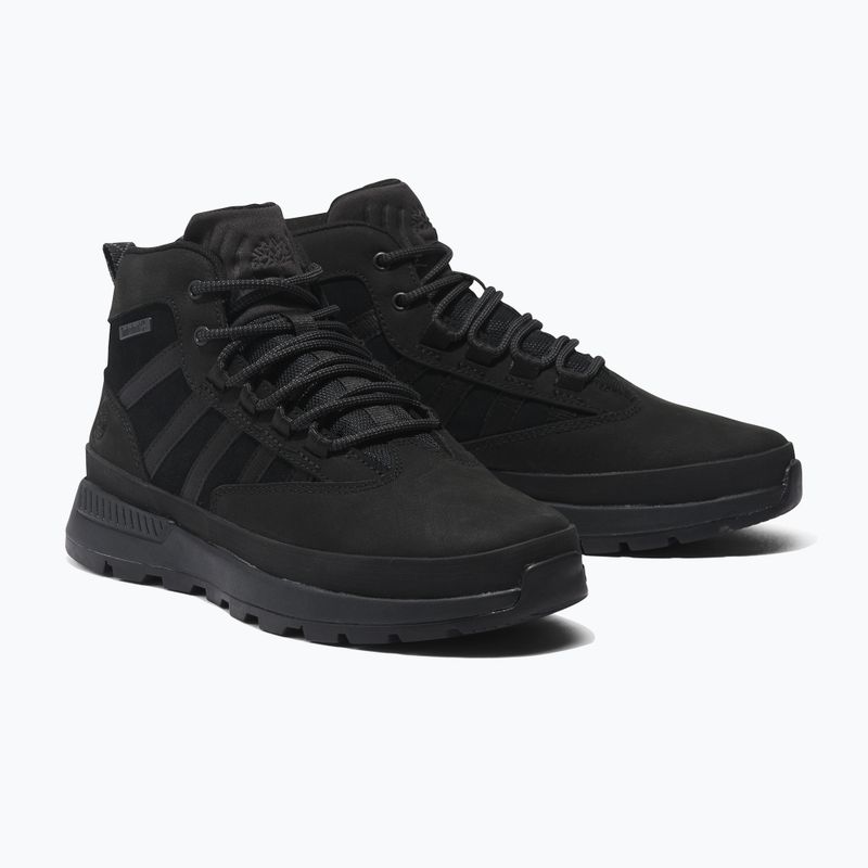 Чоловічі нубукові черевики Timberland Euro Trekker Mid Leather blackout 12