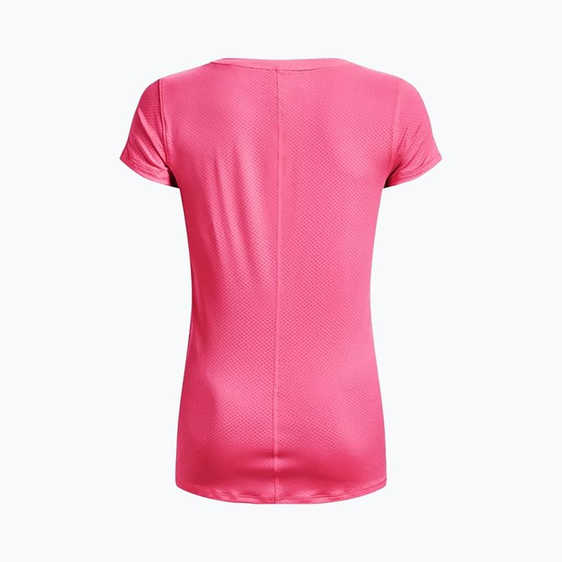 Футболка тренувальна жіноча Under Armour UA HG Armour SS рожева 1328964 2