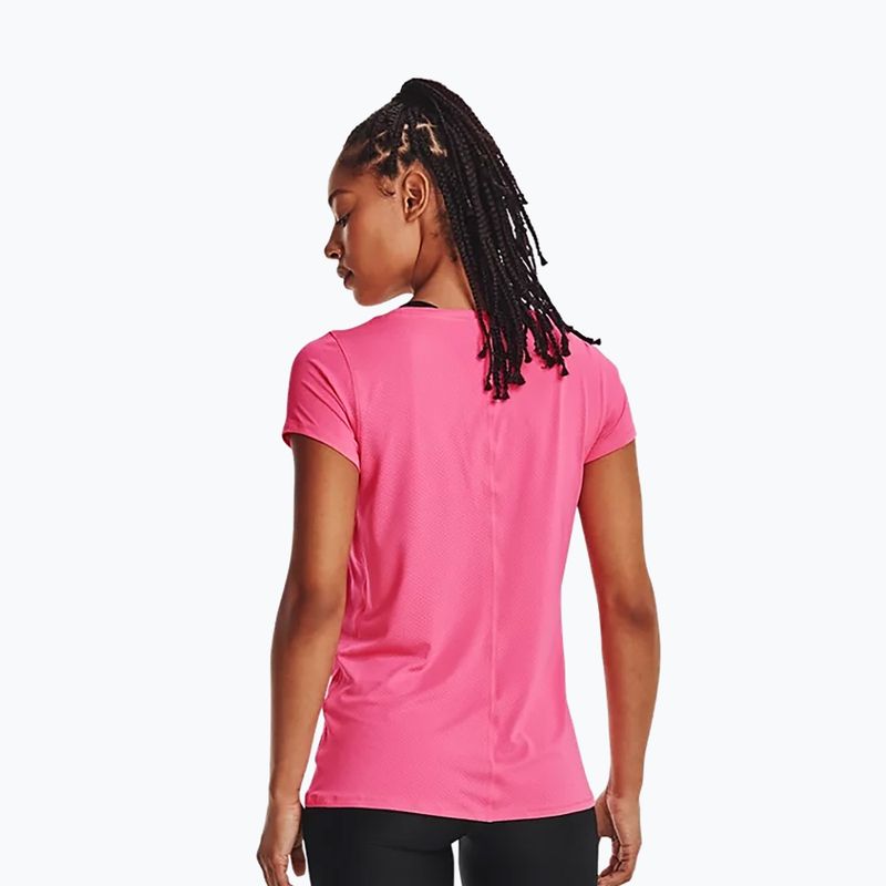Футболка тренувальна жіноча Under Armour UA HG Armour SS рожева 1328964 4