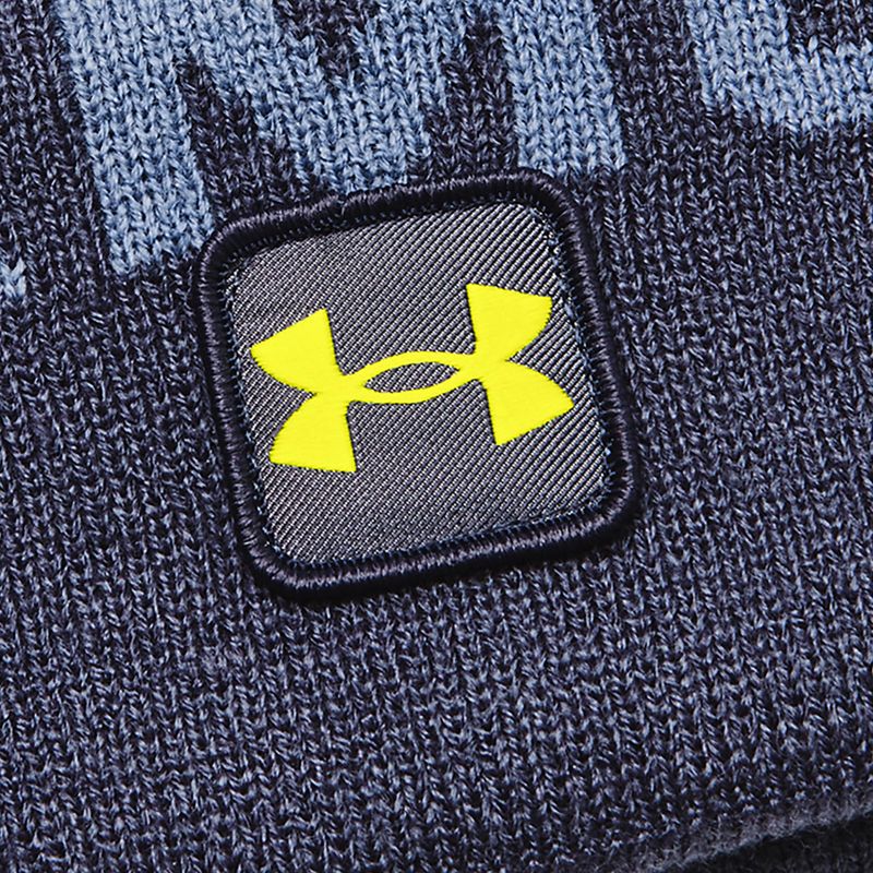 Шапка зимова чоловіча Under Armour Ua Halftime Fleece Pom синя 1373093 5