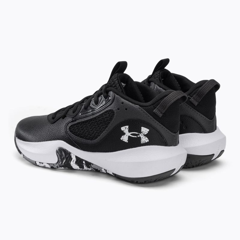 Кросівки для баскетболу дитячі Under Armour GS Lockdown 6 чорні 3025617 3