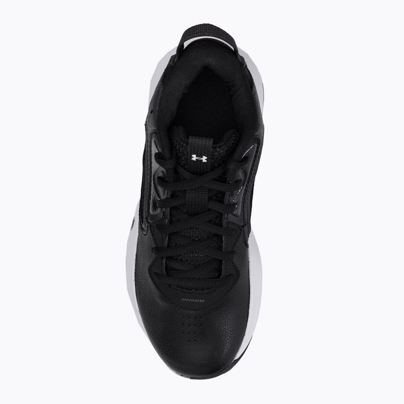 Кросівки для баскетболу дитячі Under Armour GS Lockdown 6 чорні 3025617 6