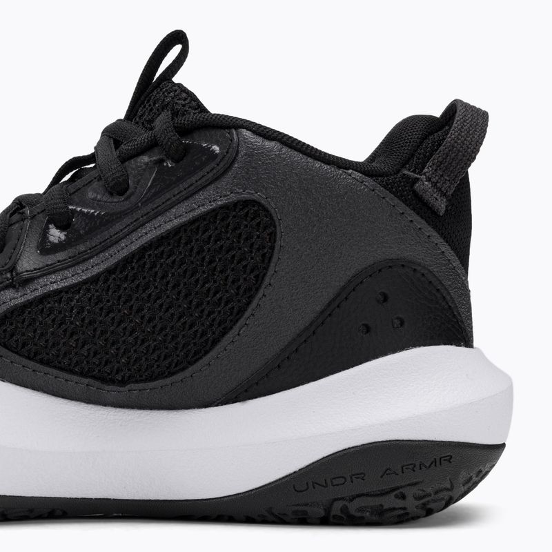 Кросівки для баскетболу дитячі Under Armour GS Lockdown 6 чорні 3025617 10