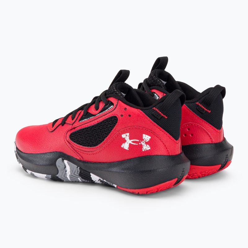 Кросівки для баскетболу дитячі Under Armour GS Lockdown 6 червоні 3025617 3