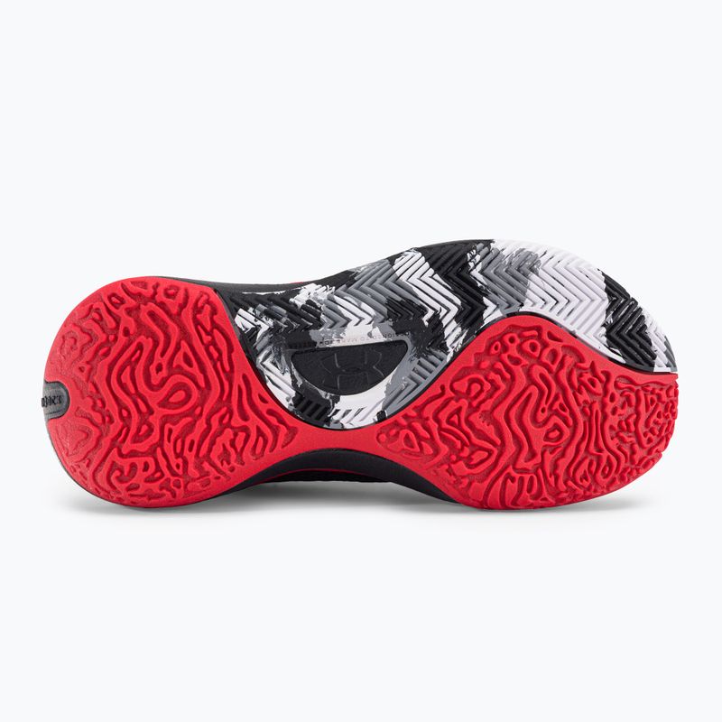 Кросівки для баскетболу дитячі Under Armour GS Lockdown 6 червоні 3025617 5