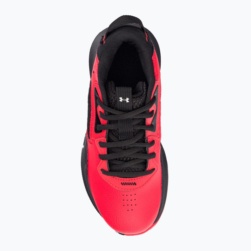 Кросівки для баскетболу дитячі Under Armour GS Lockdown 6 червоні 3025617 6