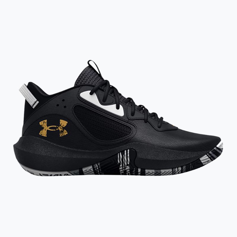 Кросівки для баскетболу дитячі Under Armour GS Lockdown 6 чорні 3025617 11