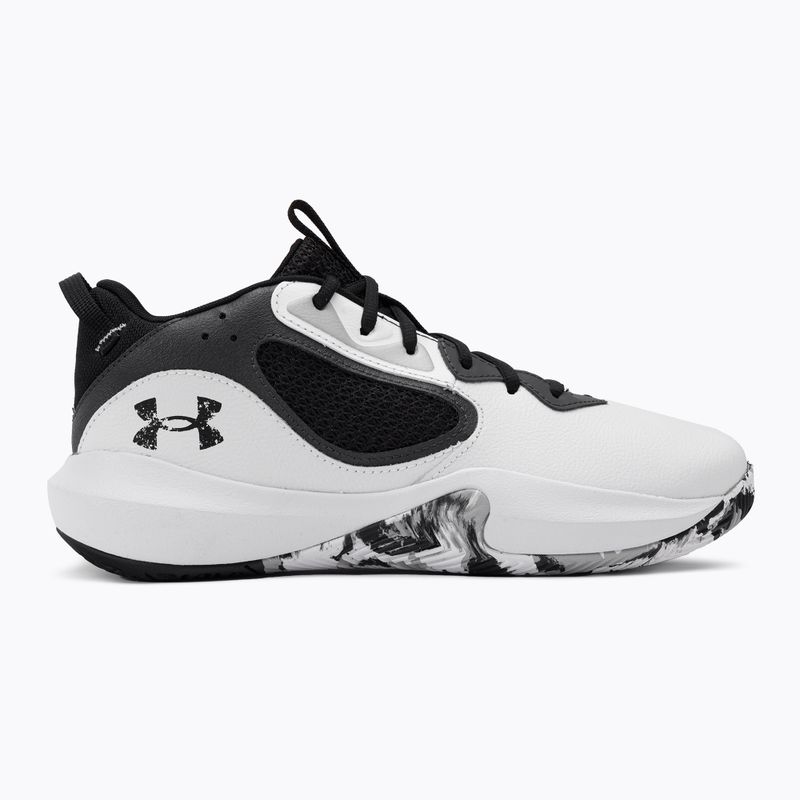 Кросівки для баскетболу чоловічі Under Armour Lockdown 6 біло-сірі 3025616-101 2