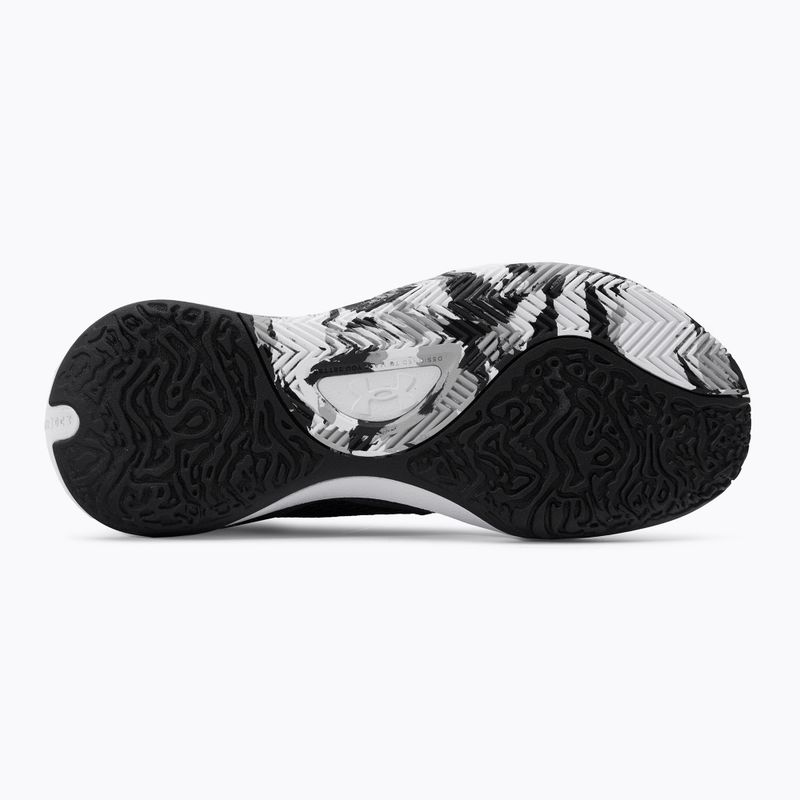 Кросівки для баскетболу чоловічі Under Armour Lockdown 6 біло-сірі 3025616-101 5