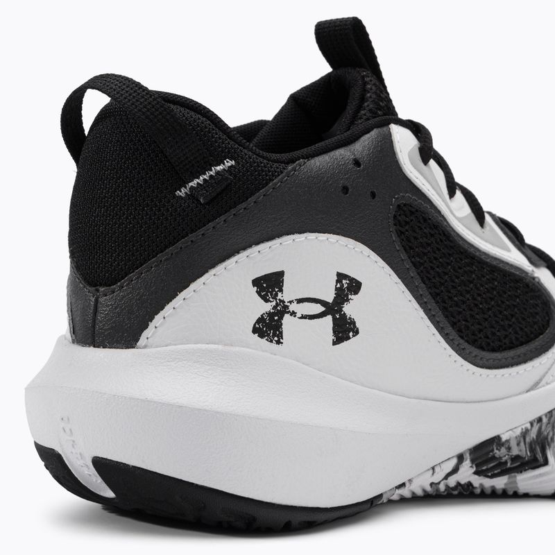 Кросівки для баскетболу чоловічі Under Armour Lockdown 6 біло-сірі 3025616-101 8