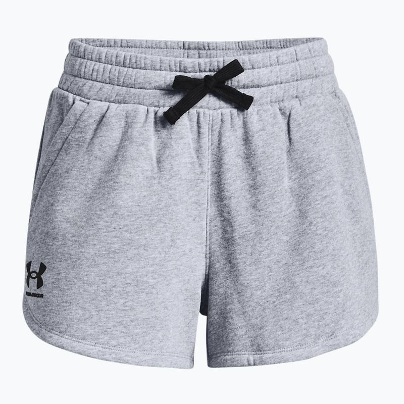 Шорти для тренувань жіночі Under Armour Rival Fleece сірі 1376257 3