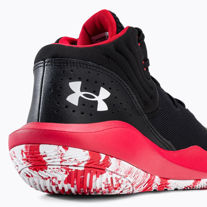 Кросівки для баскетболу чоловічі Under Armour Jet '21 black/red/white 8