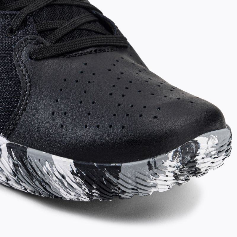 Кросівки для баскетболу чоловічі Under Armour Jet '21 black/white/metallic gold 7