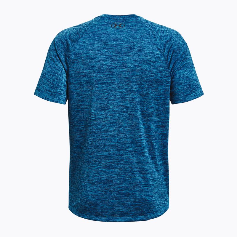 Футболка тренувальна чоловіча Under Armour UA Tech 2.0 SS Tee блакитна 1326413 5