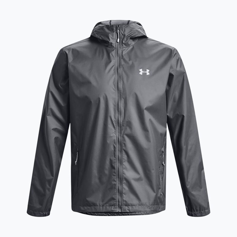Куртка тренувальна чоловіча Under Armour Forefront Rain сіра 1321439 5