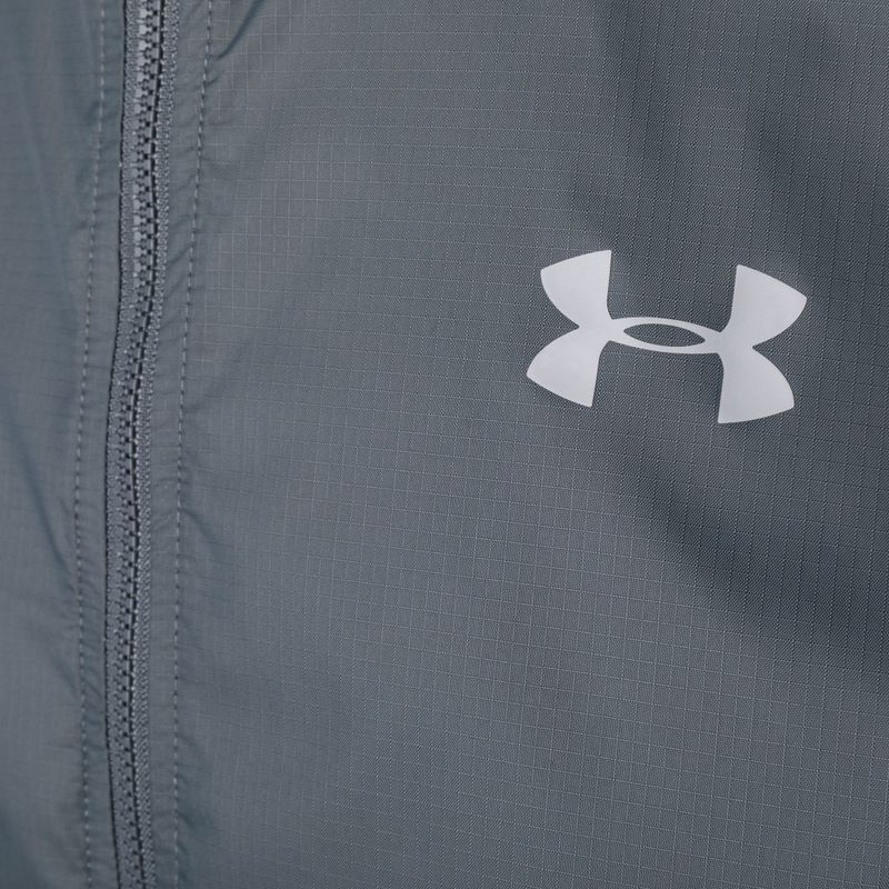 Куртка тренувальна чоловіча Under Armour Forefront Rain сіра 1321439 3