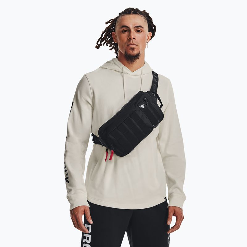Сумка Under Armour Project Rock 7 л black/white 7