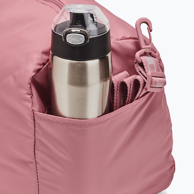 Жіноча тренувальна сумка Under Armour Favorite Duffle 30 л рожевий еліксир/біла 6