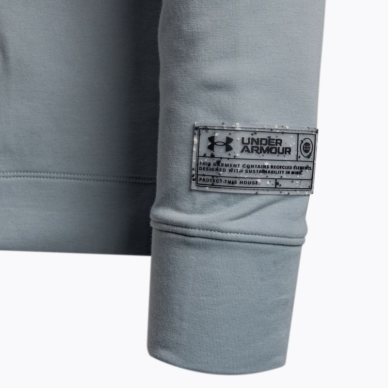 Кофта тренувальна  Under Armour Summit Knit Hoodie блакитна 1377173 3
