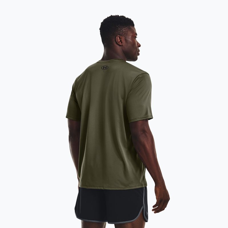 Чоловіча тренувальна футболка Under Armour Tech Vent navy green/ultimate black 3