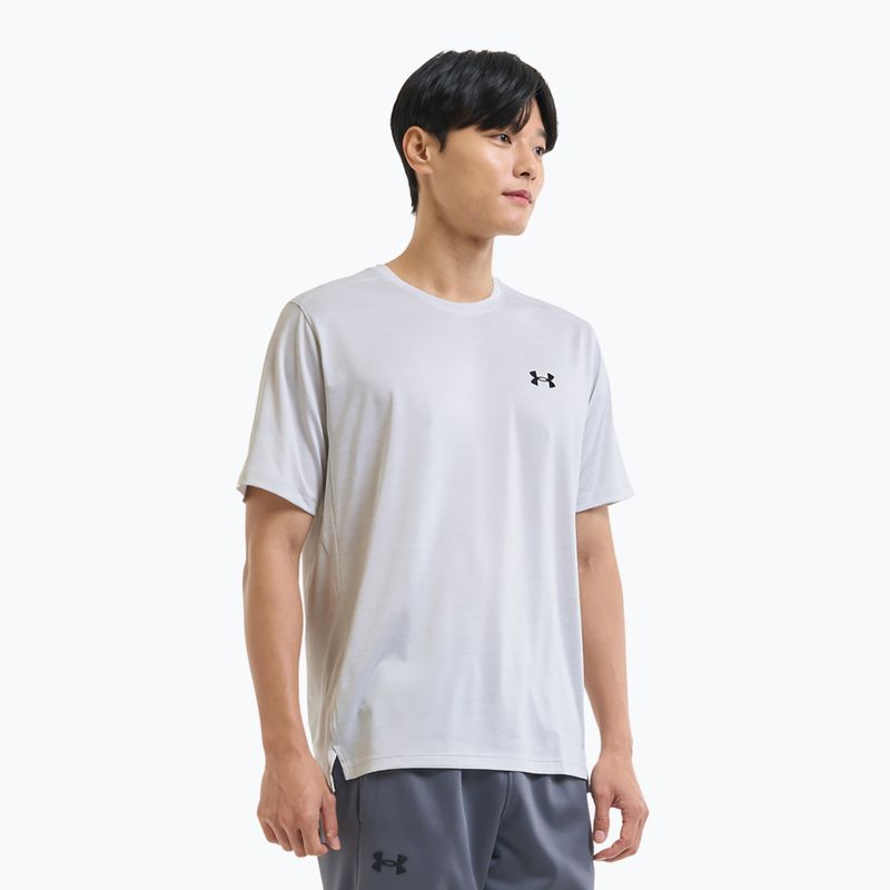 Чоловіча тренувальна футболка Under Armour Tech Vent distant white/black 4