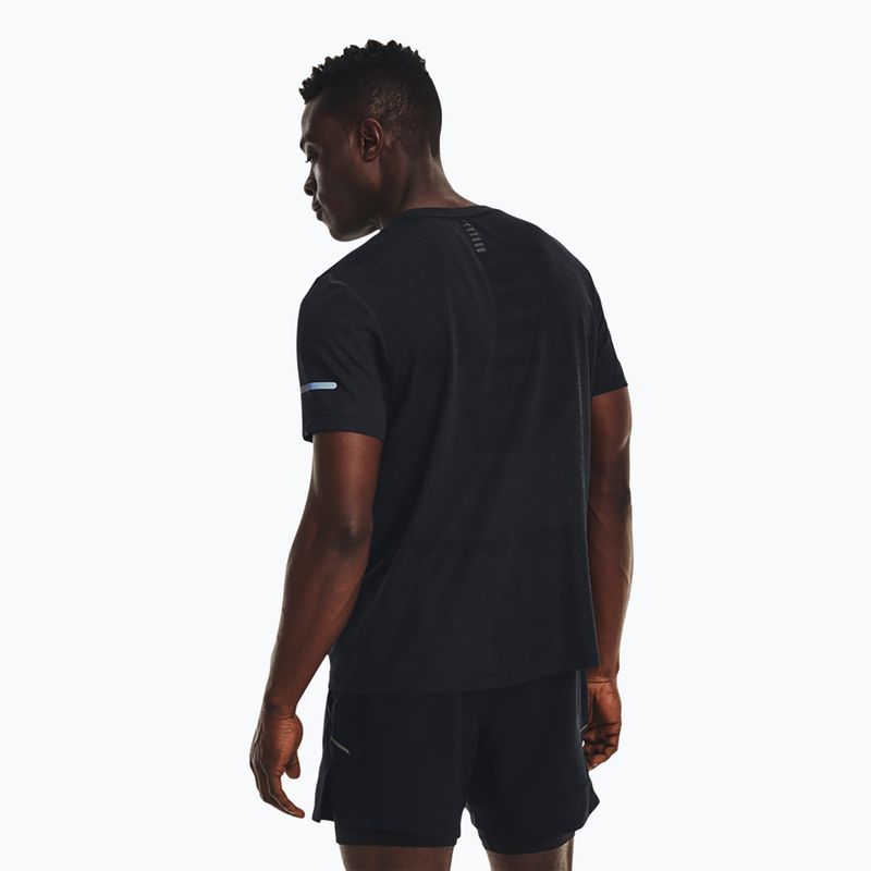 Футболка для бігу чоловіча Under Armour Seamless Stride black/reflective 3