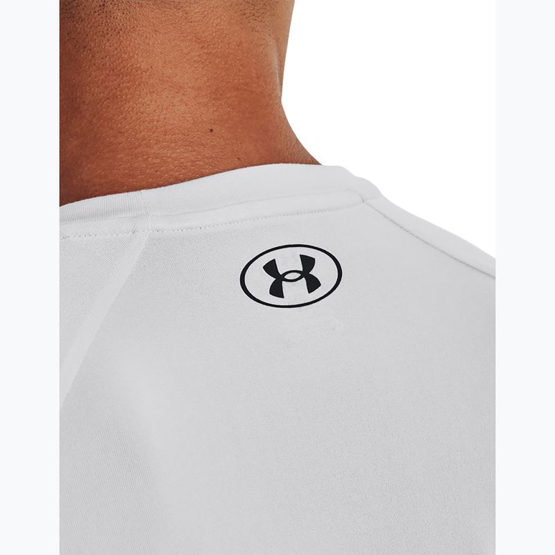 Футболка тренувальна чоловіча Under Armour Tech Fade чорно-сіра 1377053 4