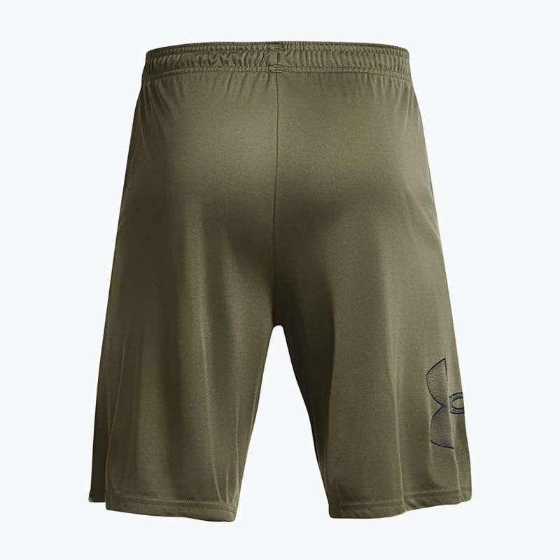 Шорти для тренувань чоловічі Under Armour Tech Graphic marine od green/black 5