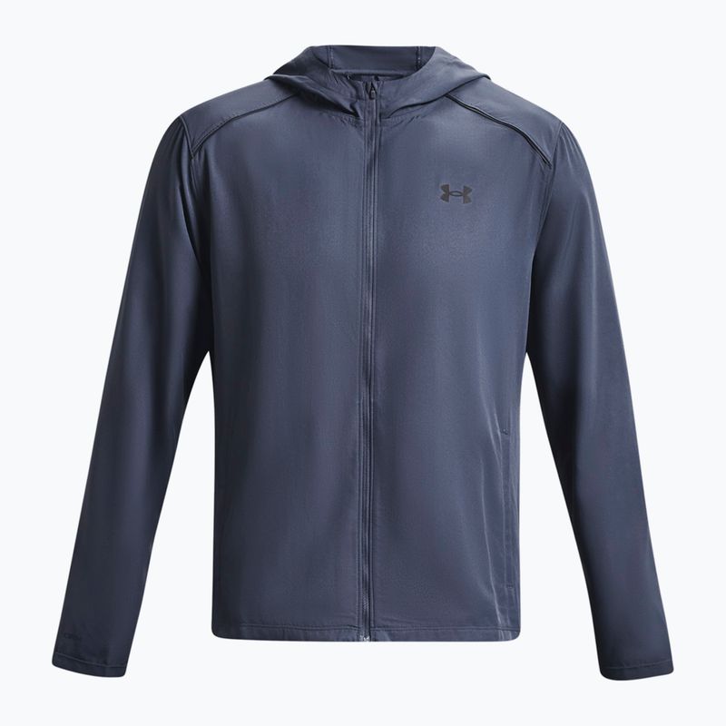 Куртка для бігу чоловіча Under Armour Storm Run Hooded блакитна 1376795 4
