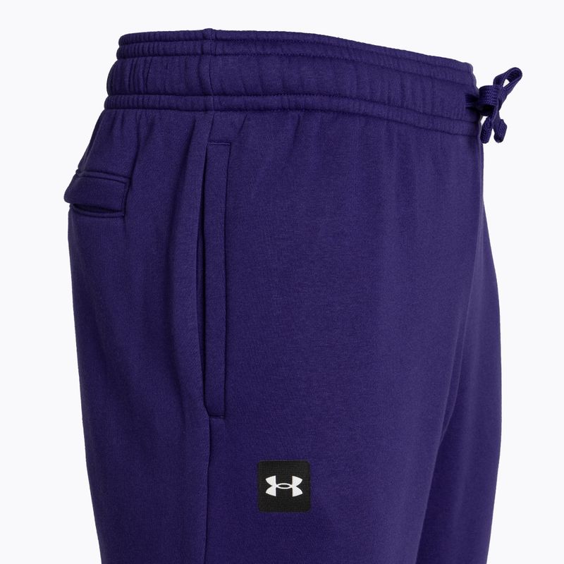 Штани тренувальні чоловічі Under Armour Rival Fleece Joggers сині 1357128 5