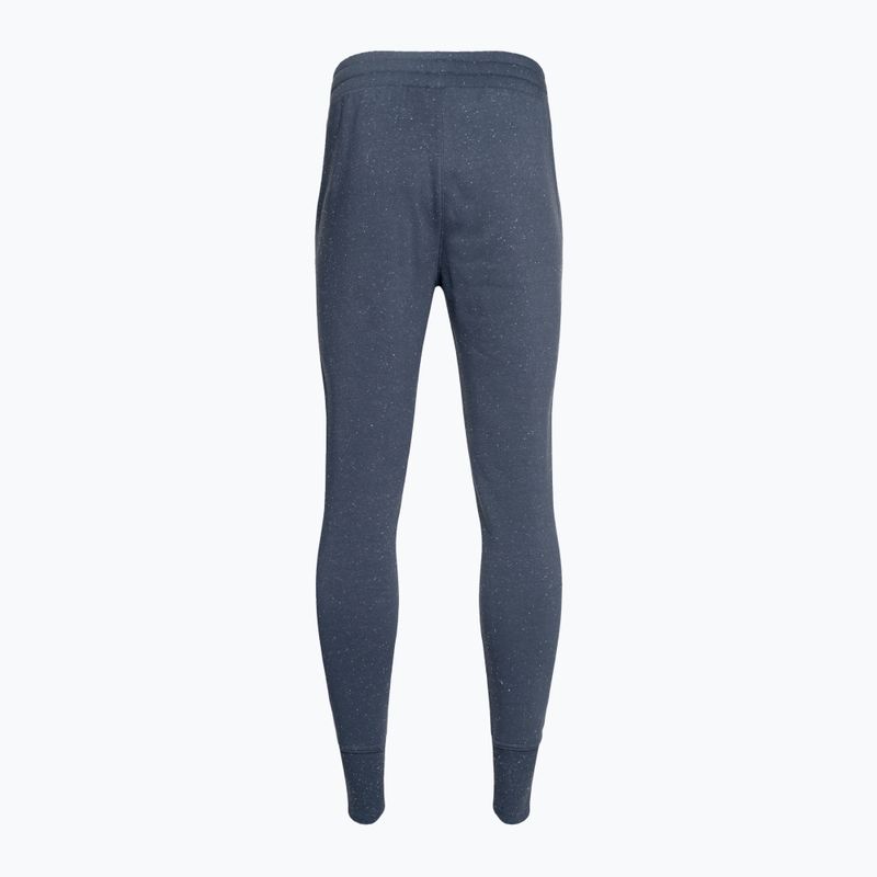 Шорти тренувальні жіночі Under Armour Rival Fleece Joggers  downpour gray/white/white 4