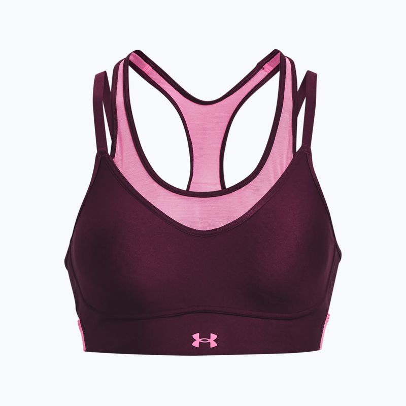 Бюстгальтер спортивний Under Armour Infinity Mesh Low фіолетовий 1376886-572