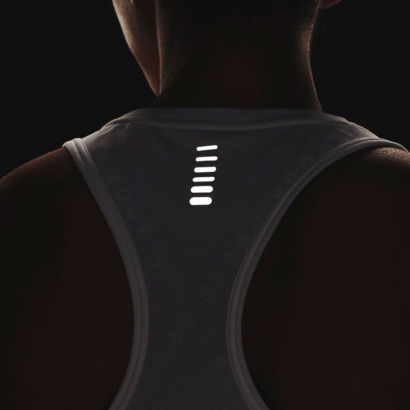 Футболка для бігу жіноча Under Armour Seamless Stride Singlet біла 1375697 3