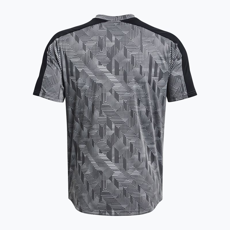 Футболка футбольна чоловіча Under Armour Challenger Training Top сіра 1365408-015 2