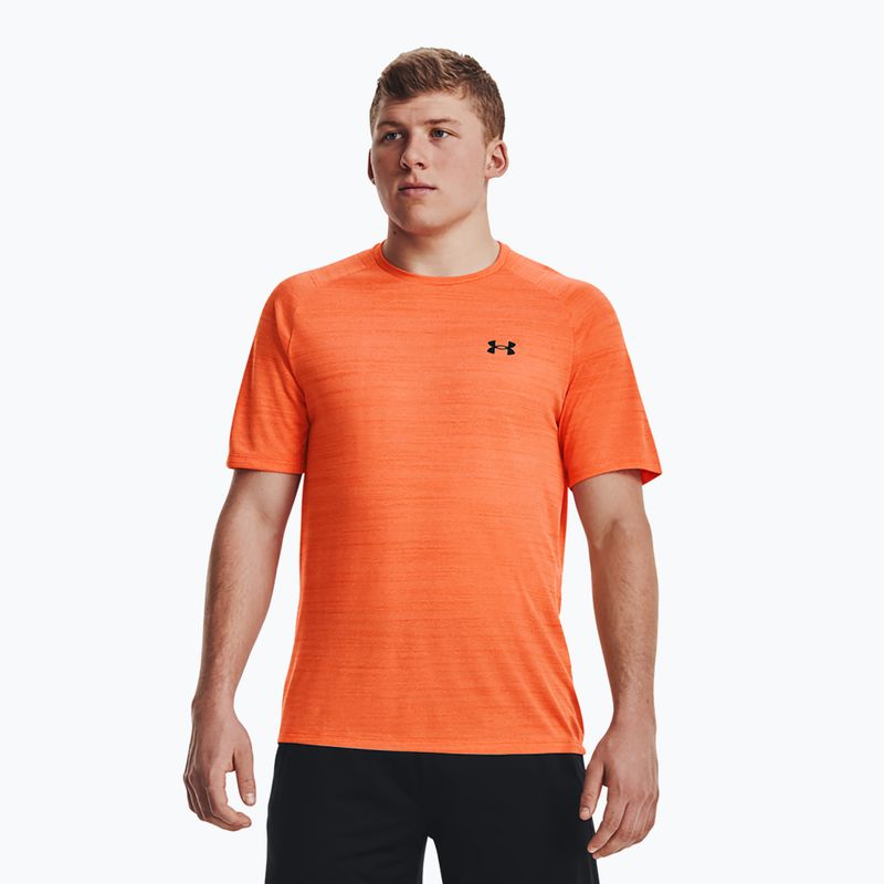 Футболка тренувальна чоловіча Under Armour Tiger Tech 2.0 помаранчева 1377843