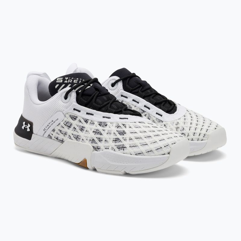 Чоловічі тренувальні кросівки Under Armour Tribase Reign 5 білі/чорні/білі 4